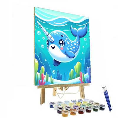 Nifty Narwhal Paint By Color