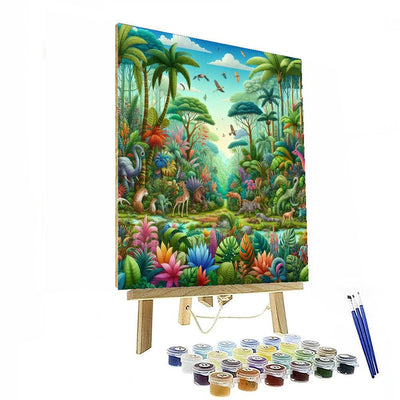 Whimsical Rainforest Fantasy Paint By Numbers Kits