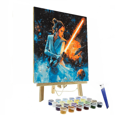 Star Wars Rey's Epic Journey - Disney Inspired Numbered Painting Kits