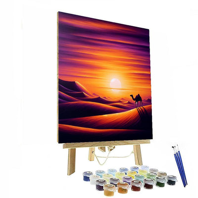 Sahara Sunset Paint By Number