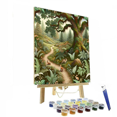 Whimsical Forest Nook Paint By Color