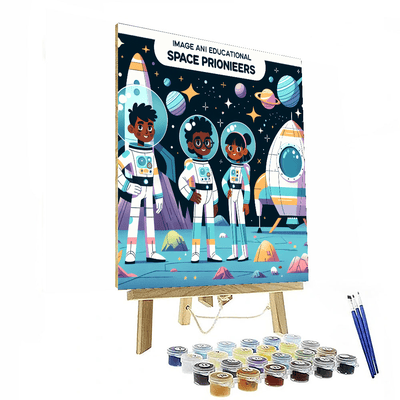 Space Pioneer Mission Painting Number Kit