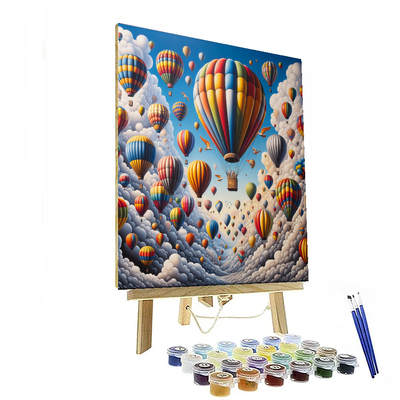 Adventures In A Balloon Paint By Numbers Kits