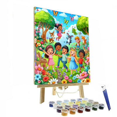 Fantasy Garden Quest Painting By Numbers Kit