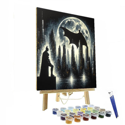 Gotham's Dark Knight Numbered Painting Kits