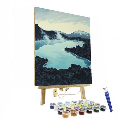 Blue Lagoon - Iceland DIY Paint By Numbers