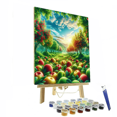 Harmonious Orchard Painting By Numbers Kit