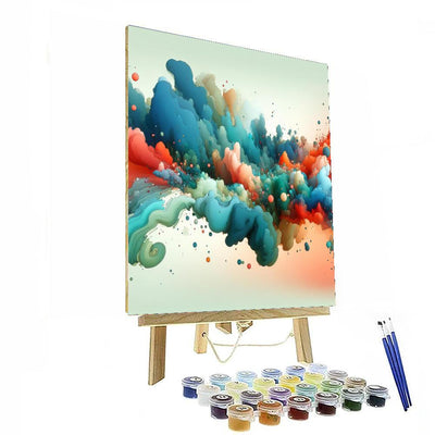 Whimsical Watercolors Paint By Numbers Art