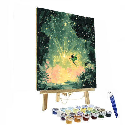 Tinker Bell's Magical Flight - Disney Inspired Painting Number Kit