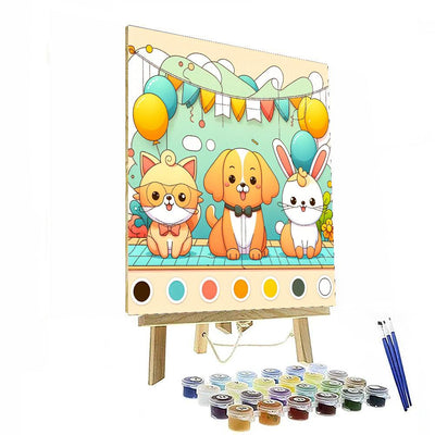 Magical Pet Parade Paint By Color