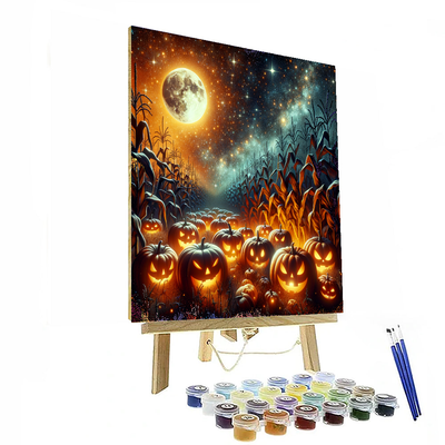 Halloween Harvest Paint By Numbers Kits