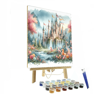 Nostalgic Fairytale Kingdom Number Painting