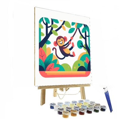 Jungle Exploration Fun Paint By Numbers