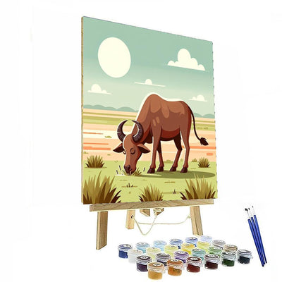 Zestful Zebu Paint By Numbers Kits