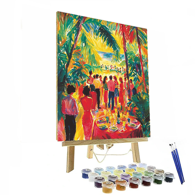 Henri Matisse Inspired Joyful Celebration  Paint By Color