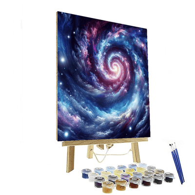 Cosmic Galaxy Dreams Painting By Numbers Kit