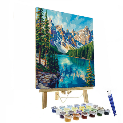 Moraine Lake - Canada Numbered Painting Kits