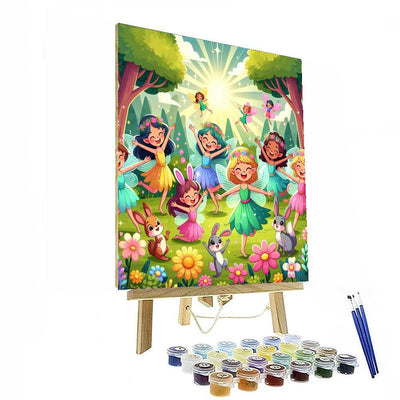 Wondrous Woodland Fairies Numbered Painting Kits