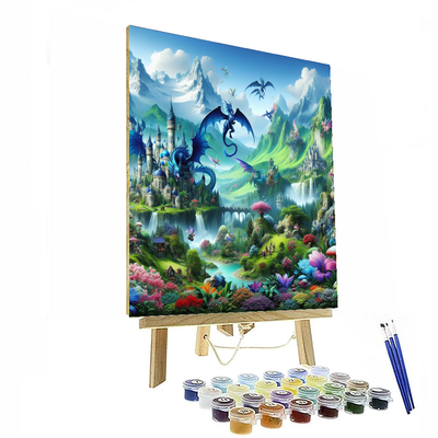 Fantasy Realm Journey Paint By Number