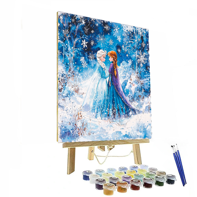 Frozen Friends Adventure - Disney Inspired Paint By Numbers Kits