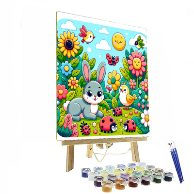 Cheery Garden Friends Paint By Numbers Kits