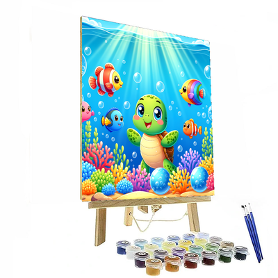 Underwater Fantasy Adventure Numbered Painting Kits