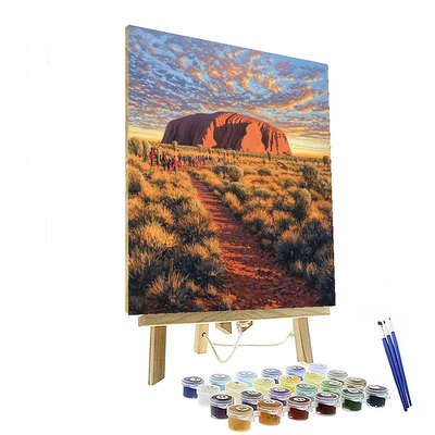 Uluru (ayers Rock) DIY Paint By Numbers