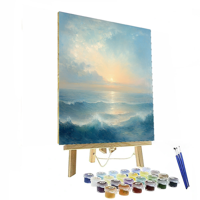 Turner Inspired Dreamy Ocean  Numbered Painting Kits