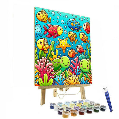 Underwater Fun Paint By Number