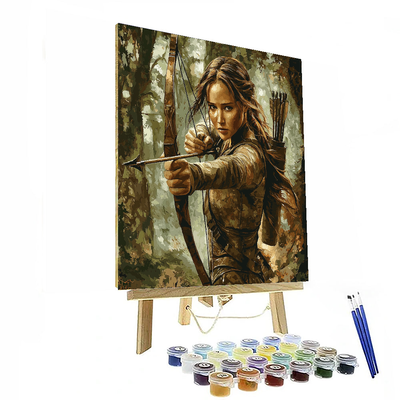 Jennifer Lawrence: Igniting The Spark Of Change Paint By Numbers Kits