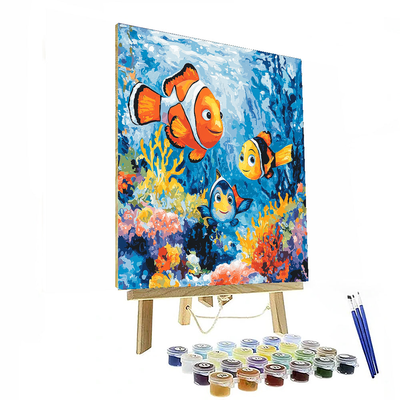 Nemo's Underwater Journey - Disney Inspired Paint By Number