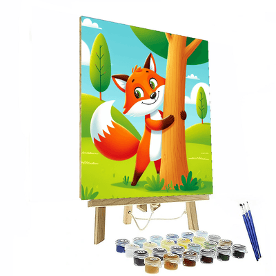 Witty Fox Painting Number Kit