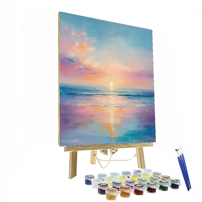 Claude Monet Inspired Dreamy Horizon  Painting By Numbers Kit