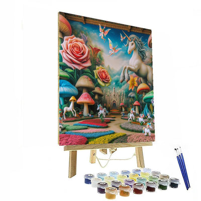 Fantasy Garden Wonder Paint By Number