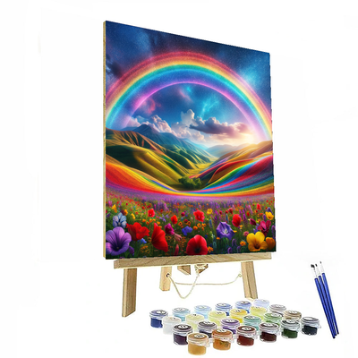 Wondrous Rainbow Sky Paint By Numbers Kits