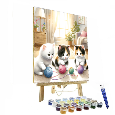 Adorable Kittens Paint By Numbers