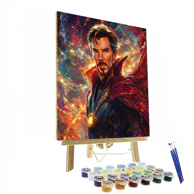 Benedict Cumberbatch: The Mystic Mind Of Doctor Strange Paint By Numbers Art