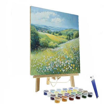 John Constable Inspired A Stroll Through The Meadow  Paint By Numbers Art