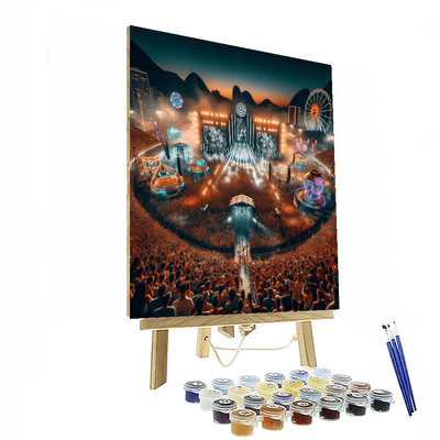 Rock In Rio - Brazil Painting Number Kit