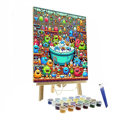 Playful Monsters' Workshop Paint By Number