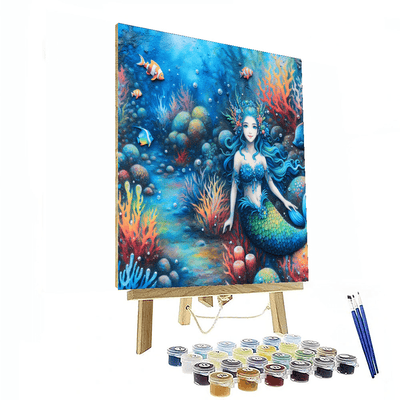 Ariel's Oceanic Adventure Painting By Numbers Kit