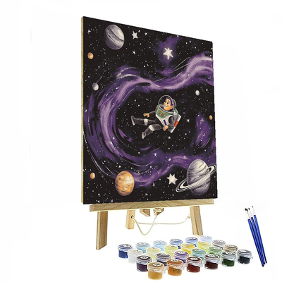 Buzz Lightyear's Galactic Sketchbook - Disney Inspired Number Painting