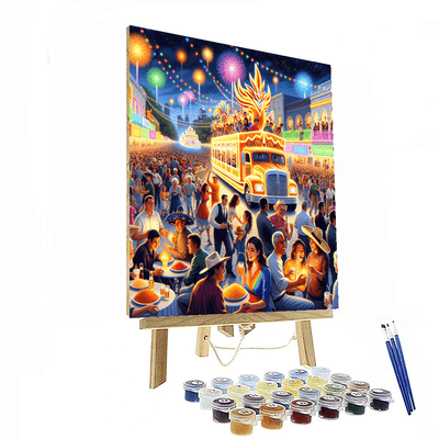 Fiesta San Antonio - United States Numbered Painting Kits