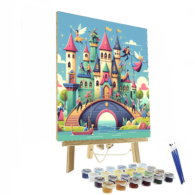 Fairytale Castle Escape Painting Number Kit