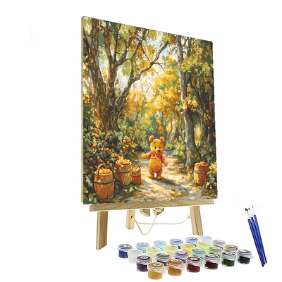 Winnie The Pooh Honey Hunt - Disney Inspired Numbered Painting Kits