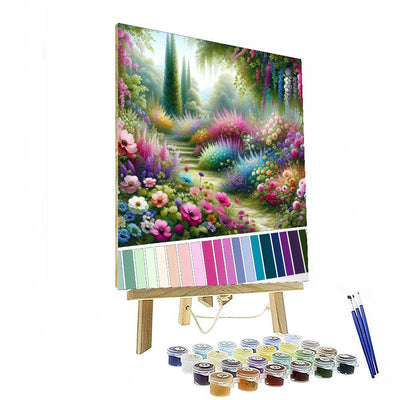 Floral Garden Bliss Paint By Number