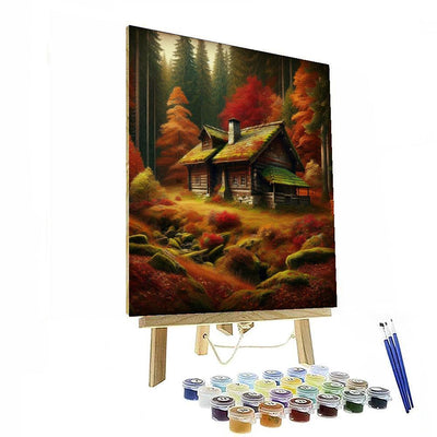 Wilderness Cabin Escape Paint By Numbers Kits