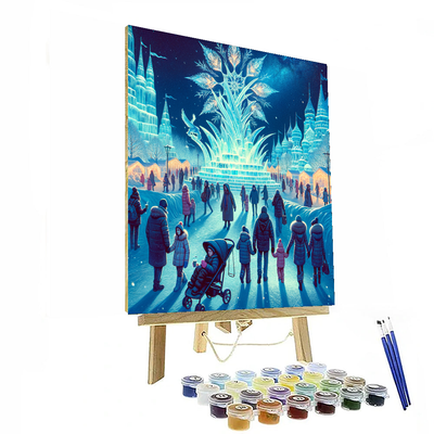 Harbin International Ice Festival - China Painting By Numbers Kit