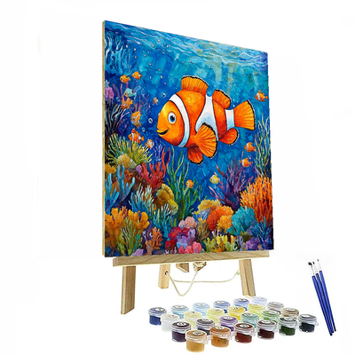 Nemo's Coral Reef Discovery - Disney Inspired Numbered Painting Kits