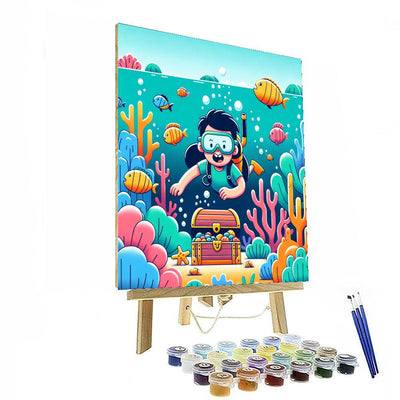 Underwater Mystery Adventure Paint By Numbers Kits